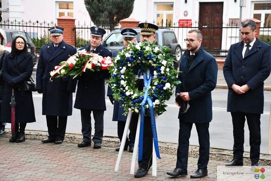 Odsłonięcie tablicy pamięci pomordowanych Żydów z Krasnegostawu [GALERIA ZDJĘĆ]