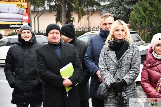 Odsłonięcie tablicy pamięci pomordowanych Żydów z Krasnegostawu [GALERIA ZDJĘĆ]