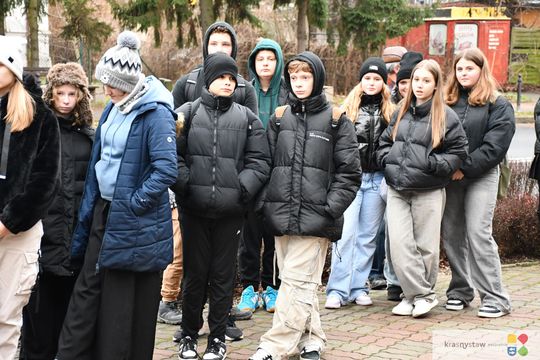 Odsłonięcie tablicy pamięci pomordowanych Żydów z Krasnegostawu [GALERIA ZDJĘĆ]