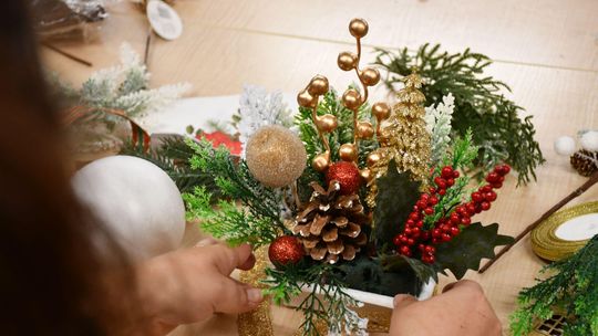 IV Maraton Ozdób Choinkowych w Środowiskowym Domu Samopomocy w Krasnymstawie [GALERIA ZDJĘĆ]