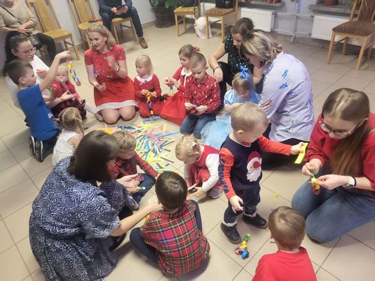 Mikołajki w Centrum Społeczno - Kulturalnym w Gorzkowie [GALERIA ZDJĘĆ]