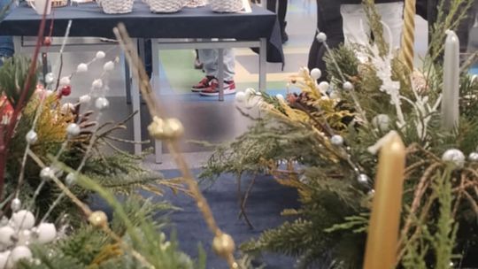 Gm. Ruda Huta. Kiermasz bożonarodzeniowy w Gminnym Ośrodku Kultury w Rudzie Hucie [GALERIA ZDJĘĆ]