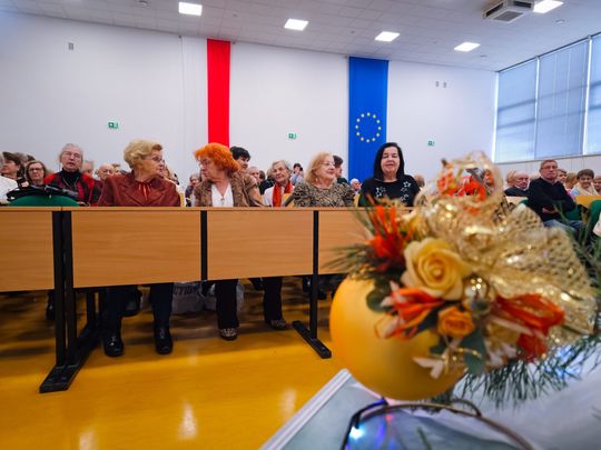 Chełm. Świąteczne spotkanie Uniwersytetu Trzeciego Wieku [GALERIA ZDJĘĆ]
