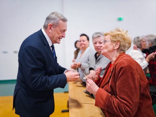 Chełm. Świąteczne spotkanie Uniwersytetu Trzeciego Wieku [GALERIA ZDJĘĆ]