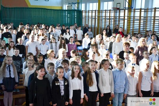 Krasnystaw. Dzień Patrona w Jedynce [GALERIA ZDJĘĆ]