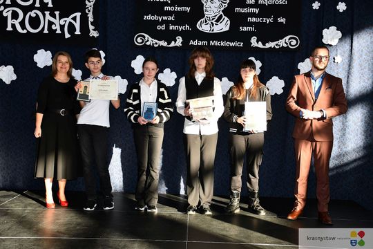 Krasnystaw. Dzień Patrona w Jedynce [GALERIA ZDJĘĆ]