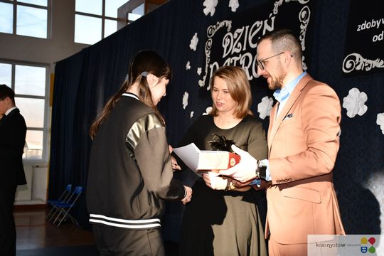 Krasnystaw. Dzień Patrona w Jedynce [GALERIA ZDJĘĆ]