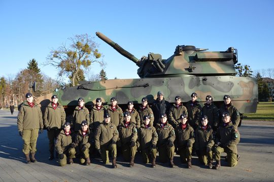 Święta 19 Dywizjonu Artylerii Samobieżnej oraz ślubowania klas Oddziału Przygotowania Wojskowego [GALERIA ZDJĘĆ]