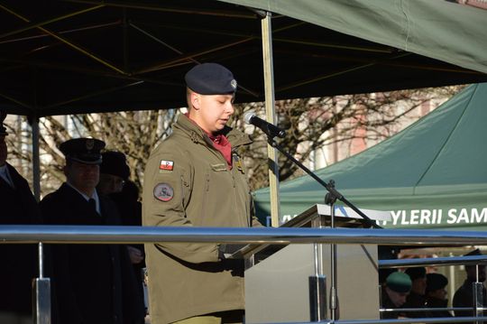 Święta 19 Dywizjonu Artylerii Samobieżnej oraz ślubowania klas Oddziału Przygotowania Wojskowego [GALERIA ZDJĘĆ]