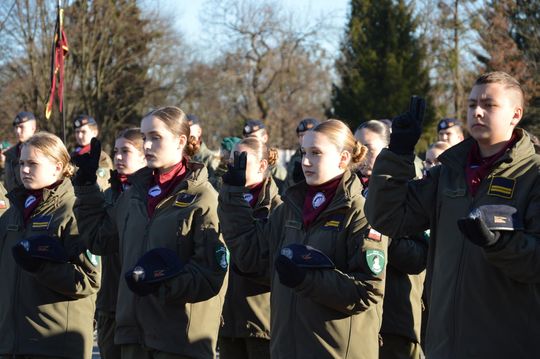 Święta 19 Dywizjonu Artylerii Samobieżnej oraz ślubowania klas Oddziału Przygotowania Wojskowego [GALERIA ZDJĘĆ]