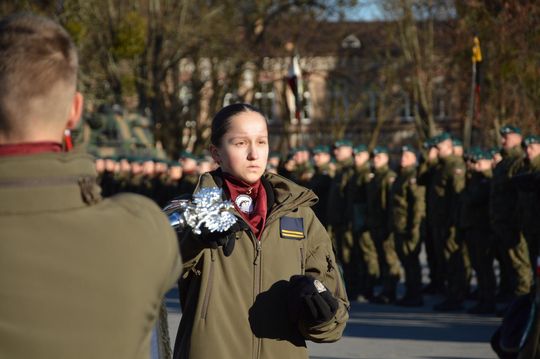 Święta 19 Dywizjonu Artylerii Samobieżnej oraz ślubowania klas Oddziału Przygotowania Wojskowego [GALERIA ZDJĘĆ]