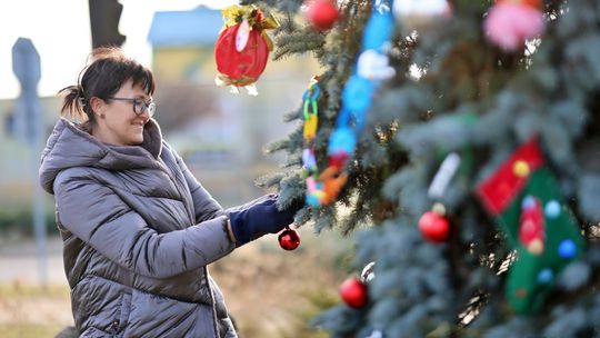 Gm. Wierzbica. Wspólne ubieranie choinki [GALERIA ZDJĘĆ]