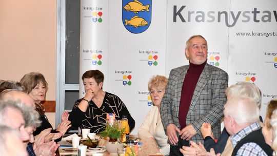 Krasnystaw. Spotkanie opłatkowe Klubu Seniora „Biesiada” [GALERIA ZDJĘĆ]