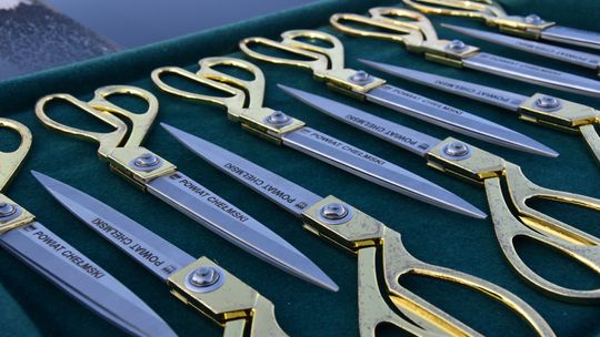 Uroczyste otwarcie drogi powiatowej w Rudzie-Hucie [GALERIA ZDJĘĆ]