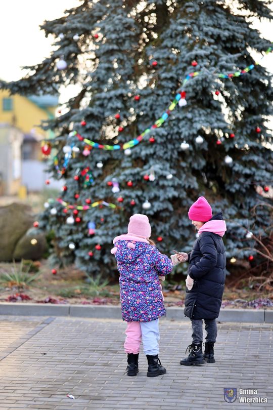 Gm. Wierzbica. Wspólne ubieranie choinki [GALERIA ZDJĘĆ]