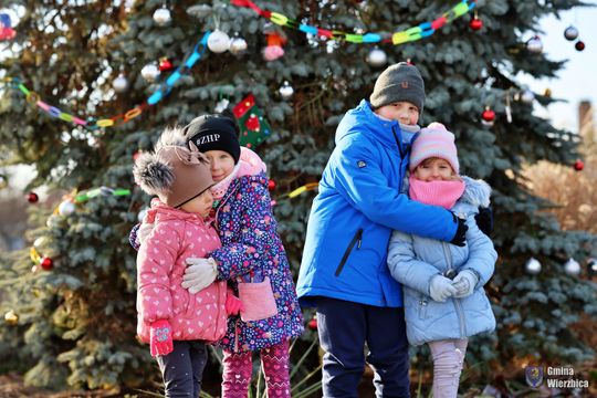 Gm. Wierzbica. Wspólne ubieranie choinki [GALERIA ZDJĘĆ]