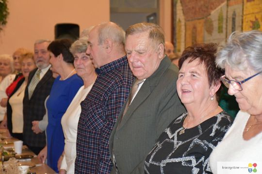 Krasnystaw. Spotkanie opłatkowe Klubu Seniora „Biesiada” [GALERIA ZDJĘĆ]