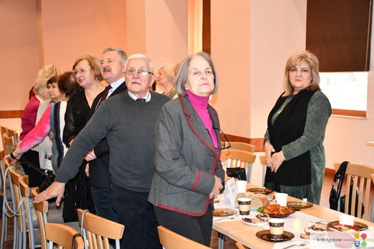 Krasnystaw. Spotkanie opłatkowe Klubu Seniora „Biesiada” [GALERIA ZDJĘĆ]