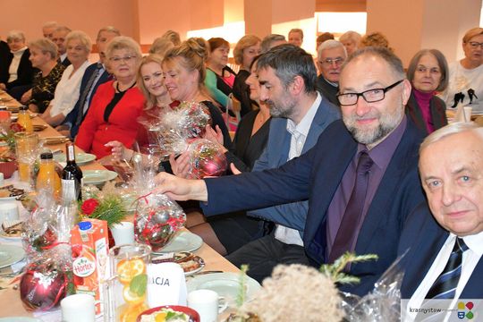 Krasnystaw. Spotkanie opłatkowe Klubu Seniora „Biesiada” [GALERIA ZDJĘĆ]