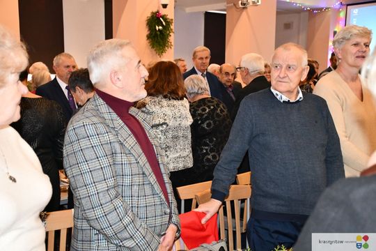 Krasnystaw. Spotkanie opłatkowe Klubu Seniora „Biesiada” [GALERIA ZDJĘĆ]