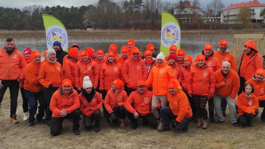 Kolejne udane morsowanie. Krasnostawskie Karpie pływały w Zalewie Tuligłowy [GALERIA ZDJĘĆ]