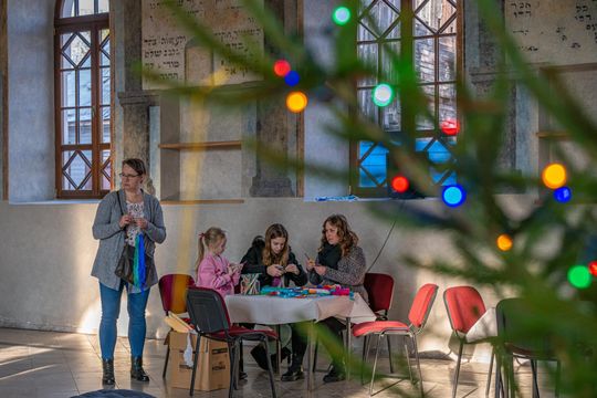 Jarmark Bożonarodzeniowy w Muzeum - Zespole Synagogalnym we Włodawie [GALERIA ZDJĘĆ]