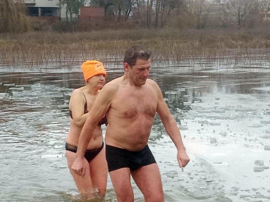 Kolejne udane morsowanie. Krasnostawskie Karpie pływały w Zalewie Tuligłowy [GALERIA ZDJĘĆ]