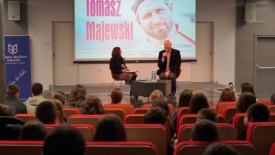 Chełm. Spotkanie z kulomiotem Tomaszem Majewskim [ZDJĘCIA]