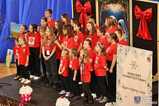 Koncert charytatywny "Razem możemy więcej" w Wierzbicy [GALERIA ZDJĘĆ]
