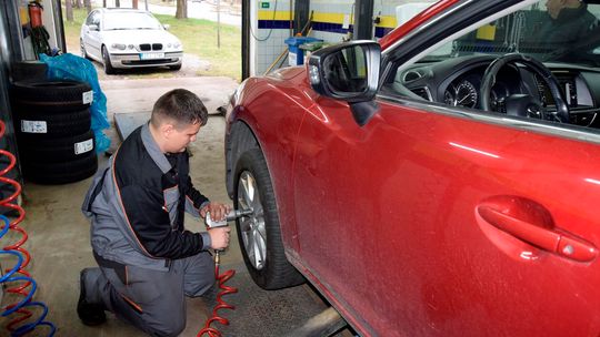 Mechanicy z Żółkiewki w Czechach