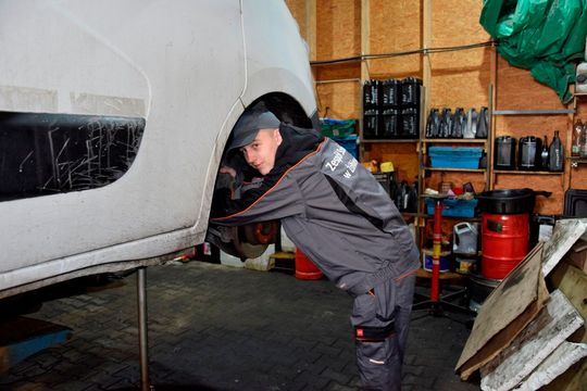 Mechanicy z Żółkiewki w Czechach