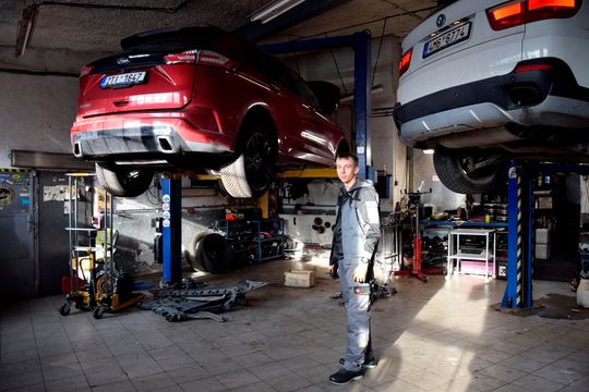 Mechanicy z Żółkiewki w Czechach