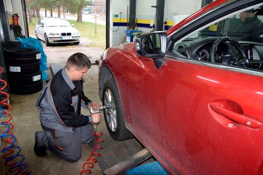 Mechanicy z Żółkiewki w Czechach