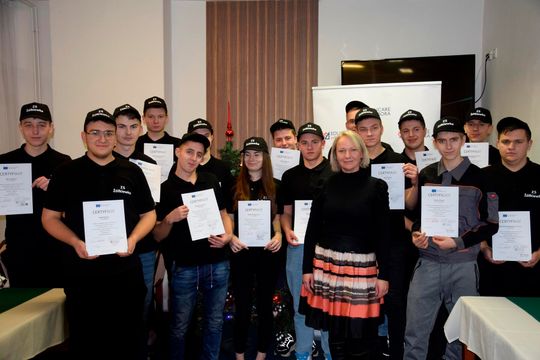 Mechanicy z Żółkiewki w Czechach