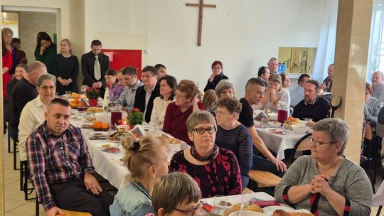 Chełm. Wigilia w Warsztacie Terapii Zajęciowej Caritas [GALERIA ZDJĘĆ]