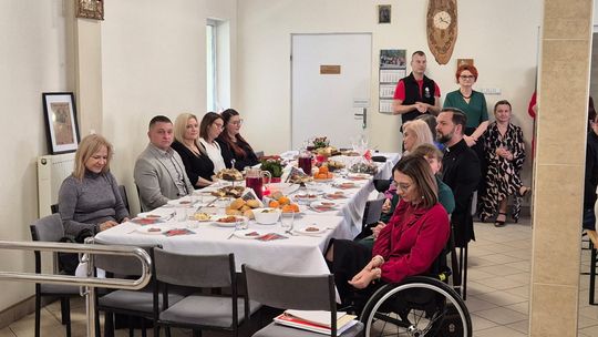 Chełm. Wigilia w Warsztacie Terapii Zajęciowej Caritas [GALERIA ZDJĘĆ]