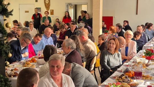 Chełm. Wigilia w Warsztacie Terapii Zajęciowej Caritas [GALERIA ZDJĘĆ]