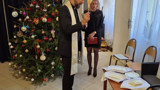 Chełm. Wigilia w Warsztacie Terapii Zajęciowej Caritas [GALERIA ZDJĘĆ]