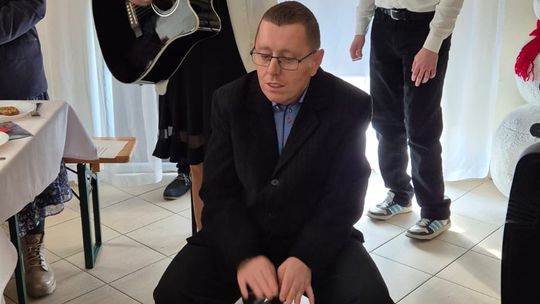 Chełm. Wigilia w Warsztacie Terapii Zajęciowej Caritas [GALERIA ZDJĘĆ]