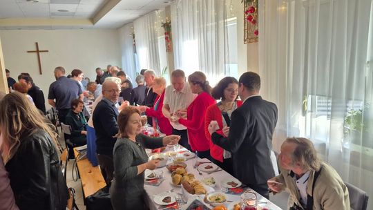 Chełm. Wigilia w Warsztacie Terapii Zajęciowej Caritas [GALERIA ZDJĘĆ]