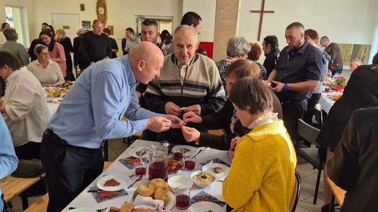 Chełm. Wigilia w Warsztacie Terapii Zajęciowej Caritas [GALERIA ZDJĘĆ]
