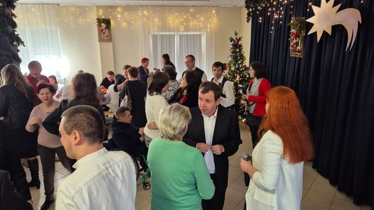 Chełm. Wigilia w Warsztacie Terapii Zajęciowej Caritas [GALERIA ZDJĘĆ]