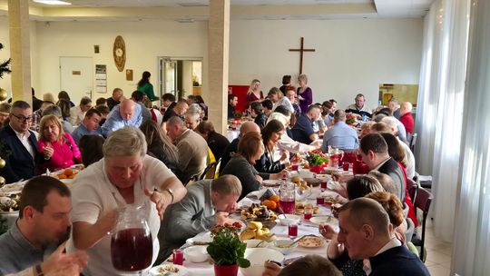 Chełm. Wigilia w Warsztacie Terapii Zajęciowej Caritas [GALERIA ZDJĘĆ]