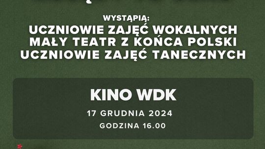 Włodawa. Koncert kolęd z uczniami WDK  [GALERIA ZDJĘĆ]