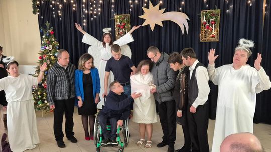 Chełm. Wigilia w Warsztacie Terapii Zajęciowej Caritas [GALERIA ZDJĘĆ]