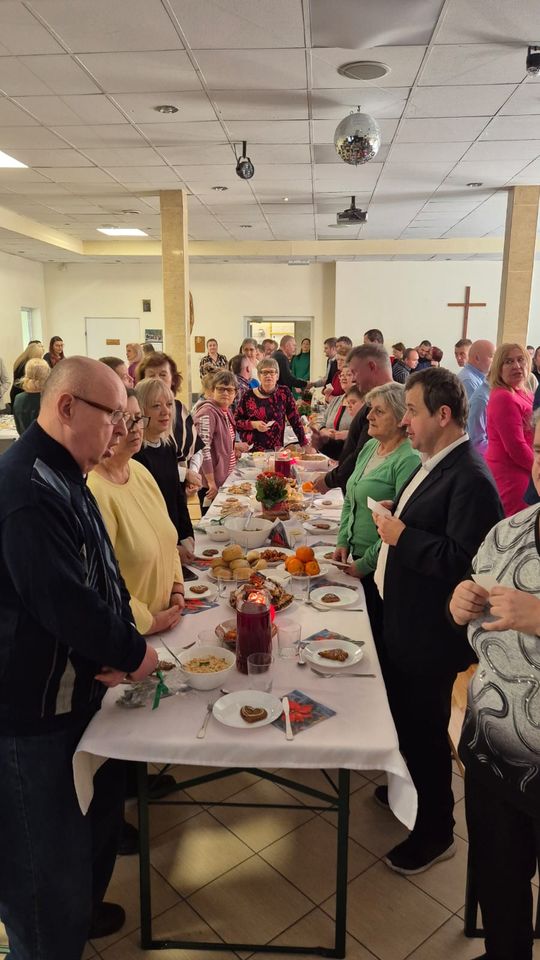 Chełm. Wigilia w Warsztacie Terapii Zajęciowej Caritas [GALERIA ZDJĘĆ]