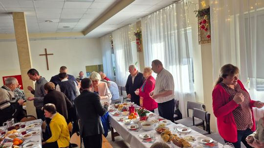 Chełm. Wigilia w Warsztacie Terapii Zajęciowej Caritas [GALERIA ZDJĘĆ]
