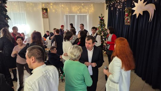 Chełm. Wigilia w Warsztacie Terapii Zajęciowej Caritas [GALERIA ZDJĘĆ]