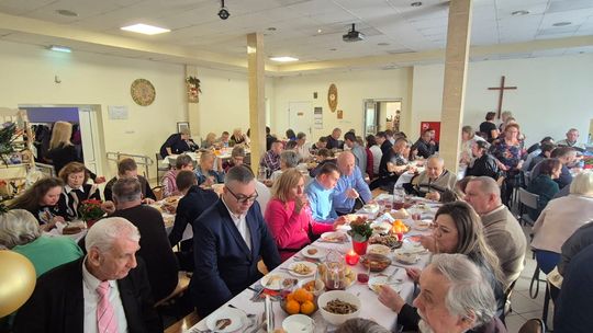 Chełm. Wigilia w Warsztacie Terapii Zajęciowej Caritas [GALERIA ZDJĘĆ]