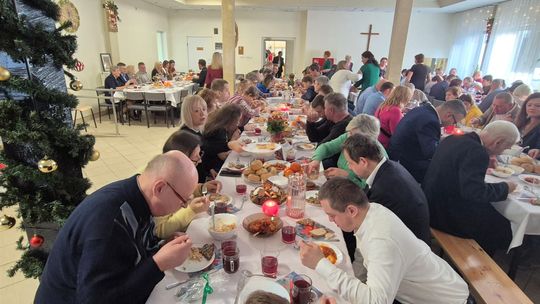Chełm. Wigilia w Warsztacie Terapii Zajęciowej Caritas [GALERIA ZDJĘĆ]